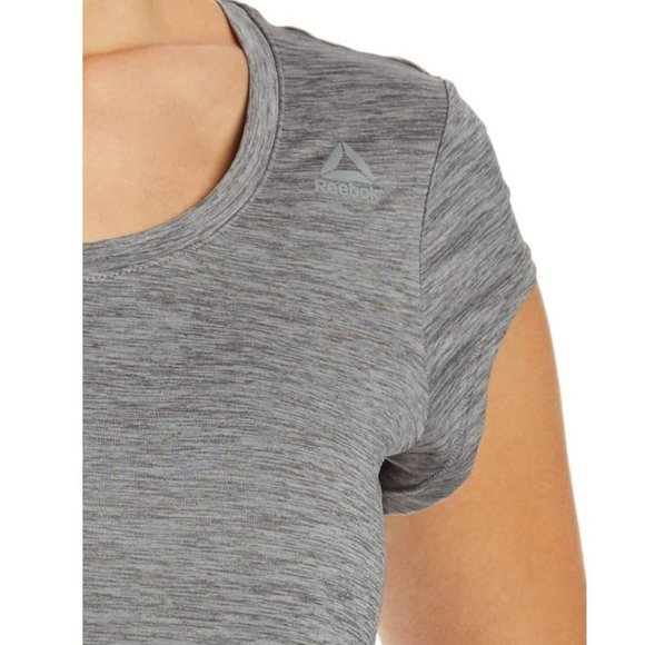 Reebok Women's Legend  T-Shirt - Performance Short Sleeve Heather, Size Medium - Picture 4 of 5